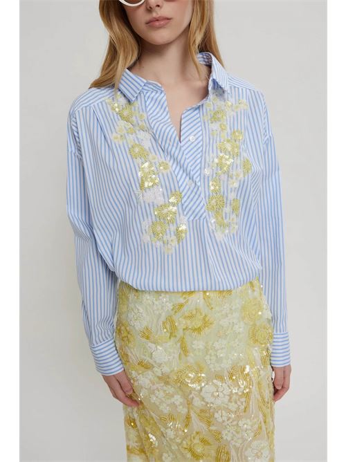 Camicia con ricamo ERMANNO FIRENZE | D46EK046ET3MF10710752